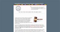 Desktop Screenshot of forensiclinguistics.eu